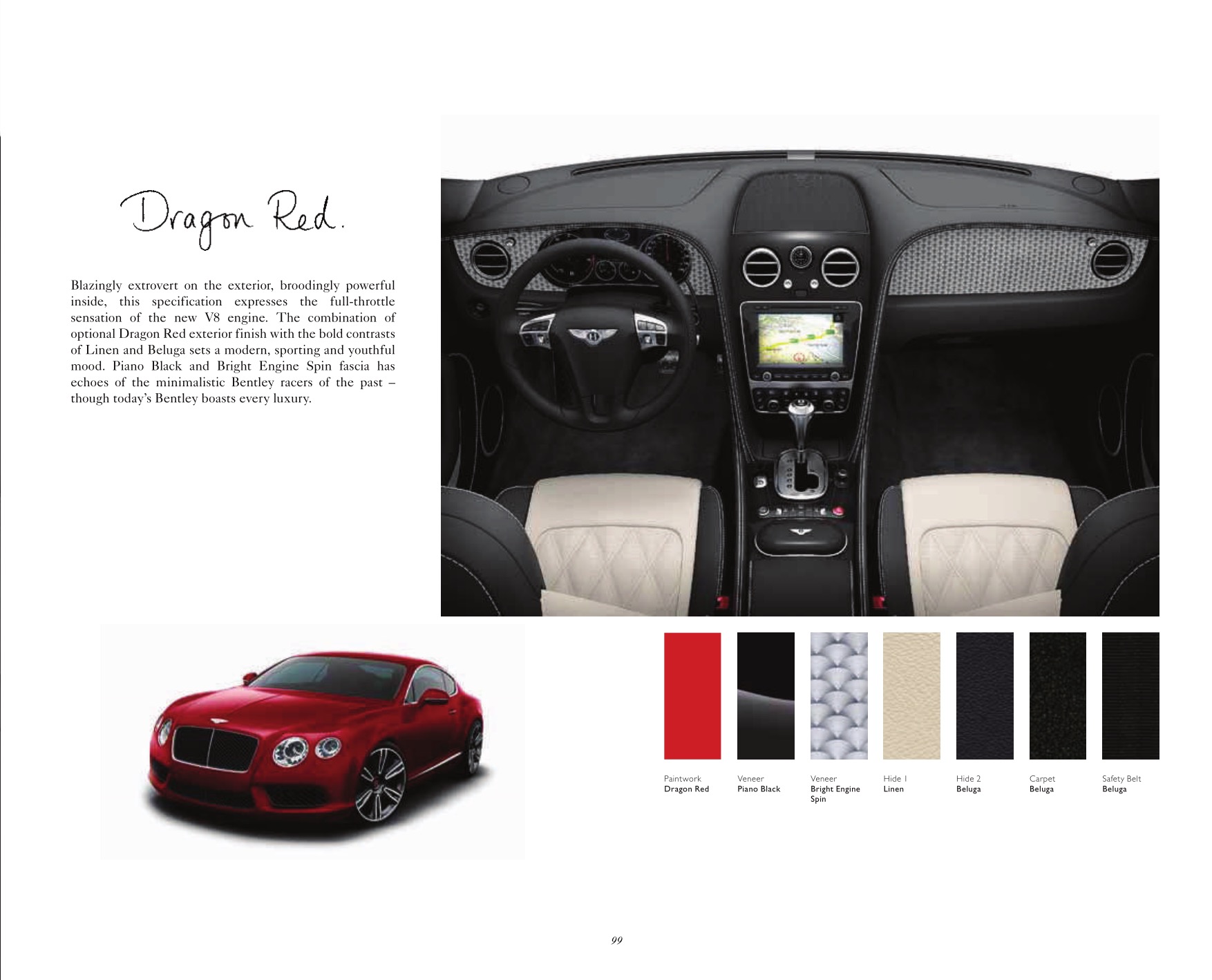 2013 Bentley Continental Brochure Page 108